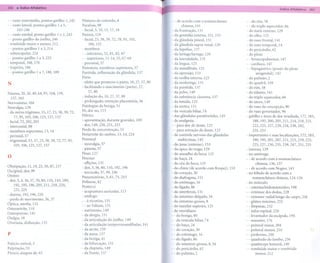 - - vasto intermédio, pontos gatilho 1,242   Pântano do cotovelo, 4                              - - de acordo com a nomenclatura             - - do rim, 58
- - vasto lateral, pontos gatilho 1 a 5,     Paralisia, 98                                              chinesa, 141                          -   - do triplo aquecedor, 66
       243-246                               - facial, 5, 10, 15, 17, 18                         - da fTustração, 131                         -   do nariz externo, 129
- - vasto medial, ponto gatilho 1 e 2, 243   Paresia, 129                                        - da genitália externa, 151, 153             -   do olho, 125
- - ponto gatilho do joelho, 246             - facial, 23, 38, 39, 72, 78, 95, 105,              - da glândula pineal, 131                    -   do osso fTontal, 141
- rombóide maior e menor, 212                     106, 125                                       - da glândula supra-renal, 129               - do osso temporal, 14
-   - pontos gatilhos 1 a 3, 214             - membros                                           - da hipófise, 137                           - do pericárdio, 62
-   subescapular, 224                        - - inferiores, 52, 81, 82, 87                      - da laringe/faringe, 129                    - do plexo
-   - pontos gatilho 1 a 3, 225              - - superiores, 11-14, 35, 67 -69                   - da lateralidade, 131                       - - broncopulmonar,  147
-   temporal, 168, 170                       - peroneal, 57                                      - da língua, 125                             - - cardíaco, 147
-   trapézio, 186                            Parestesia, membros superiores, 37                  - da mandíbula, 125                          - - hipogástrico (ponto do plexo
-   - pontos gatilho 1 a 7, 188, 189         Parótida, inflamação da glândula, 137               - da opressão, 153                                  urogenital), 147
                                             Parto                                               - da orelha interna, 125                     - do pulmão, 2
N                                            - efeito que promove o parto, 10,27,57,80           - da orofaringe, 131                         - do quadril, 149
                                             - facilitando o nascimento (parto), 27,             - da parótida, 137                           - do rim, 58
                                                  57,80                                          - da pelve, 149                              - do tálamo, 141
Náusea, 20, 26, 49, 64, 93, 104, 139,
  157, 163                                   - indução do, 10,27,57,80                           - da substância cinzenta, 137                - do triplo aquecedor, 66
Nervosismo, 104                              - prolongado, retenção placentária, 56              - da tonsila, 125                            - do útero, 149
                                             Patologias da bexiga, 51                            - da uretra, 151                             - do vaso da concepção, 90
Neuralgia, 129
                                             Pé, dor no, 113                                     - da vesícula biliar, 74                     - do vaso governador, 96
- do nervo trigêmeo, 15, 17,23,38,39,72,
                                             Pélvica                                             - das glândulas paratireóides, 145           - gatilho e áreas de dor irradiada, 177, 183,
     77,95,105,106,125,127,157
- facial, 72, 202, 203                       - apresentação, durante gravidez, 109               - de analgesia,                                   188,195,200,205,211,214,218,221,
- intercostal, 88                            - dor, 149,250,251,253                              - - para dor de dente, 125                       222,225,227,229,234,238,242,
- membros superiores, 13, 14                 Perda da concentração, 53                           - - para extração de dente, 125                  251,253
                                             Periartrite do ombro, 13, 14,224                    - de controle nervoso das glândulas          - importantes e suas localizações, 172, 183,
- perineal, 57
                                             Peroneal                                                 endócrinas, 145                              190,195,201,207,211,215,219,223,
- trigeminal, 15, 17,23,38,39,72,77,95,
     105, 106, 125, 127, 157                 - neuralgia, 57                                     - do ânus (externo), 153                          225,227,230,235,239,247,251,255
                                             - paresia, 57                                       - do ápice do trago, 129                     - interno, 129
                                             Pesar, 127                                          - do assoalho da boca, 125
o                                            Pescoço                                             - do baço, 24
                                                                                                                                              - no antitrago
                                                                                                                                              - - de acordo com a nomenclatura
                                             - aflições, 131                                     - do céu da boca, 125                               chinesa, 136, 137
Obstipação, 11, 19,25,50,87,157              - dor, 3, 36, 80,110,192,196                        -   do   clima (de acordo com Kropej), 153   - - de acordo com Nogier, 141
Occipital, dor, 99                           - torcicolo, 37, 99,196                         ~   -   do   coração, 30                         - no lóbulo de acordo com a
Ombro
                                             Pneumotórax, 3, 61, 71, 213                         -   do   diafragma, 151                           nomenclatura chinesa, 124-126
- dor, 3, 4, 36, 37, 70, 80,110,143,189,     Polinose, 42                                                                                     - no músculo
                                                                                                 -   do   estômago, 16
    192,195,196,205,211,218,220,             Ponto(s)                                            -   do   fígado, 86                          - - esternocleidomastóideo, 198
    221, 225
- dureza, 192, 196, 220
                                             - acupuntura auricular, 115                         -   do   interferon, 131                     - - extensor dos dedos, 228
                                             - análogo                                           -   do   intestino delgado, 34               - - extensor radial longo do carpo, 226
- perda de movimento,         36, 37         - - à nicotina, 131                                 -   do   intestino grosso, 8                 - - glúteo máximo, 252
Óptica, atrofia, 133                         - - ao Valium, 131                                  -   do   maxilar superior, 125               - - iliopsoas, 232
Osteoartrite, 11O                            - autônomo, 149                                     -   do   meridiano                           - - infra -espinal, 220
Osteoporose, 145                             -   da   alergia, 151                               - - da bexiga, 40                            - - levantador da escápula, 194
Otalgia, 18                                  -   da   articulação do joelho, 149                 - - da vesícula biliar, 74                   - - masseter, 176
Ovariana, disfunção, 133                     -   da   articulação temporomandibular,   141       -   -   do   baço, 24                        - - peitoral maior, 204
                                             -   da   ascite, 159                                -   -   do   coração, 30                     - - peitoral menor, 210                 ~;
p                                            -   da   asma, 13 7                                 -   -   do   estômago, 16                    - - piriforme, 250
                                             -   da   bexiga, 41                                 -   -   do   fígado, 86                      - - quadrado do lombo, 236
Palácio   central,   3                       -   da   bifurcação, 151                            -   -   do   intestino grosso, 8, 34         - - quadríceps femoral, 240
Palpitação,    53                            -   da   dispnéia, 149                              -   -   do   pericárdio, 62                  - - rombóide maior e rombóide
Pânico,   ataques    de, 63                  -   da   fTonte, 137                                -   -   do   pulmão, 2                               menor, 212
 