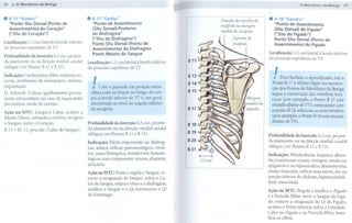 46    . O Meridiano da Bexiga                                                                                                                   o Meridiano da Bexiga       47


.    B 15 "Xinshu"
     "Ponto Shu Dorsal (Ponto de
                                                . B 17 "Geshu"
                                                  "Ponto de Assentimento                              Fixação da espinha da
                                                                                                                              .   B 18 "Ganshu"
                                                                                                                                  "Ponto de Assentimento
                                                                                                      escápula na margem
     Assentimento)  do Coração"                   (Shu Dorsal) Posterior                                                          (Shu Dorsal) do Fígado"
                                                                                                      media I da escápula
     ("Shu do Coração")                           do Diafragma"                                                                   ("Shu do Fígado")
                                                  ("Shu do Diafragma")                                       Espinhada            Ponto Shu Dorsal (Ponto de
Localização: 1,5 cun lateral à borda inferior     Ponto Shu Dorsal (Ponto de                                 escápula             Assentimento) do Fígado
do processo espinhoso de T5.                      Assentimento) do Diafragma
                                                  Ponto Mestre do Sangue                                                      Localização: 1,5cun lateral à borda inferior
Profundidade da inserção: 0,5 cun, perpen-
                                                                                               B 11                           do processo espinhoso de T9.
dicularmente ou na direção medial-caudal        Localização: 1,5cun lateral à borda inferior
oblíqua (ver Pontos B 11 e B 13).               do processo espinhoso de T7.
Indicação: Cardiopatias, febre, sudorese no-
turna, problemas da menopausa, insônia,            Ic          .          .
                                                                                               B13
                                                                                               B 14
                                                                                                                                  !   Para facilitar o aprendizado: Até o
                                                                                                                                Ponto B 17 o último dígito na numera-
inquietação.                                      .    om o pacienteem posiçãoortos-                                            ção dos Pontos do Meridiano da Bexiga
                                                 tática com os braços ao longo do cor-
                                                                                               B 15
H. Schmidt: Utilizar agulhamento perma-                                                                                         segue a numeração das vértebras torá"
nente intracutâneo no caso de taquicardia        po, a borda inferior de T7 é, em geral,                                        cicas (por exemplo, o Ponto B 17 está
paroxística; medo de exames.                     encontrada ao nível do ângulo inferior                                         situado abaixo de T7); começando com
                                                 da escápula.                                  B17
Ação na MTC: Limpa o Calor, acalma a                                                                                            o ponto B 18, adiciona-se uma vértebra
Mente (Shen), estimula o cérebro, revigora                                                                                      (por exemplo, o Ponto B 18 está situado
                                                Profundidade da inserção: 0,5 cun, perpen-                                      abaixo de T9).
o Sangue, nutre o Coração.                                                                     B 18
B 13 + IG 11: prurido   (Calor do Sangue).      dicularmente ou na direção medial-caudal
                                                                                               B 19
                                                oblíqua (ver Pontos B 11 e B 13).                                             Profundidade da inserção: 0,5 cun, perpen-
                                                                                               B 20                           dicularmente ou na direção medial-caudal
                                                Indicação: Efeito importante no diafrag-
                                                ma; soluço, refluxo gastroesofágico, vômi-     B 21                           oblíqua (ver Pontos B 11 e B 13).
                                                tos, asma brônquica, transtornos hemato-                                      Indicação: Metabolismo hepático altera-
                                                lógicos com componente venoso, dispnéia,                                      do, transtornos visuais, vertigem, tensão no
                                                urticária.
                                                                                                                              epigástrio e no hipocôndrio, dismenorréia,
                                                Ação na MTC: Nutre e regula o Sangue, re-                                     tensão muscular, cãibras musculares, dor na
                                                move a estagnação de Sangue, esfria o Ca-                                     porção inferior do abdome, hiperexcitabili-
                                                                                                                              dade emocional.
                                                lor do Sangue, relaxa o tórax e o diafragma,
                                                tonifica o Sangue e o Qi, harmoniza o Qi                                      Ação na MTC: Regula e tonifica o Fígado
                                                do Estômago.                                                                  e a Vesícula Biliar, nutre o Sangue do Fíga-
                                                                                                                              do, remove a estagnação do Qi do Fígado,
                                                                                                                              acalma o Vento interior, esfria a Umidade-
                                                                                                                              Calor no Fígado e na Vesícula Biliar, bene-
                                                                                                                              ficia os olhos.
 