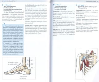 60   .   O Meridiano do Rim                                                                                                                                                 o Meridiano do Rim 61


. R 6 "Zhaohai"                                      Profundidade    da inserção:   0,3 a 0,5 cun,   . R7 "Fuliu"                                   . R27 "Shufu"
  "Mar Resplandecente"                               perpendicularmente.                                "Corrente de Retorno"
                                                                                                                                                       "Mansão do Ponto de Transporte"
  ("Brilho no Mar")                                                                                     ("Riacho Contínuo")                            ("Mansão     Shu")
  Ponto de Abertura do Meridiano                     Indicação: Transtornos do trato urogenital;        Ponto de Tonificação
  Extraordinário                                     tem atividade reguladora nos transtornos                                                       Localização:   Sob a clavícula, 2 cun lateral
  Vin Qiao Mai (VasoVin do Calcanhar)                hormonais, enxaqueca, insônia, sudorese         Localização:   2 cun acima do Ponto R 3, na
                                                                                                                                                    à linha mediana, próximo à articulação      es-
                                                     noturna, sintomas gerais de ressecamen-         margem anterior do tendão de Aquiles (ten-     ternoclavicular.
Localização: 0,5 cun caudal ao maléolo me-           to crônico (sobretudo dos olhos), mucosa        dão do calcâneo).
dial, na região da cavidade articular entre o        seca na área da garganta, pele seca, disfun-
                                                                                                                                                    Profundidade     da inserção:   2 a 4 mm, per-
tálus e o calcâneo,na região do sustentácu-                                                          Profundidade da inserção: 0,5 a 1 cun, per-    pendicularmente.
                                                     ção das articulações superiores e inferiores    pendicularmente.
lo do tálus. O Ponto R 6 está localizado no
                                                     do joelho.                                                                                     Cuidado! Agulhamento      profundo       pode
mesmo nível do Ponto B 62.                                                                           Indicação: Ponto importante para os trans-     apresentar risco de pneumotórax.
                                                     J. Bischko: Importante   ponto para tonifica-
                                                                                                     tornos do trato urogenital, lombalgia crô-
                                                     ção emocional.                                                                                 Indicação: Ponto importante no tratamen-

     !   A parte tibiocalcânea do ligamento
  deltóide se expande entre o maléolo me-
                                                     Ação na MTC: Um ponto importante para
                                                     fortalecimento   do Yin do Rim e para de-
                                                                                                     nica e gonalgia, falta de motivação, depres-
                                                                                                     são, exaustão emocional e física, diarréia
                                                                                                     matutina.
                                                                                                                                                    to da asma e da dor torácica.

                                                                                                                                                    Ação na MTC: Domina o Qi invertido, re-
  dial e o sustentáculo do tálus do calcâneo.        senvolvimento geral do Yin; nutre os líqui-                                                    gula o Qi do Pulmão, tonifica o Baço e har-
                                                     dos corporais, umedece a Secura, auxilia os     Ação na MTC: Um ponto importante para
  Este ligamento é importante para estabi-                                                                                                          moniza o Estômago, alivia a tosse, auxilia a
                                                                                                     fortalecimento   do Yang do Rim e para o
  lizar o maléolo interior. Muitos proprio-
                                                     olhos e a garganta, regula o útero, esfria o                                                   função do Rim de receber o Qi.
                                                     Calor e acalma a Mente (Shen).                  desenvolvimento geral do Yang (tonifica e
  ceptores são encontrados aqui navizi-                                                              estabiliza o Yang), nutre o Yin, regula o Qi
  nhança da articulação inferior do joelho.                                                          do Rim.
  A importância das funções da articula-
  ção do joelho para a totalidade dos mo-
  vimentos humanos harmônicos também
  é conhecida para a ql1iroprática;
  o Ponto R 6 é o Ponto de Abertura
  para omeridiano extraordinário Xin
  Qiao Mai. A tradução de Qiao é "salto"
  (da dançarina), "mobilidade". Yin Qiao
  Mai eYangQiaoMai eqtJ.ilibramo tônus
  muscular Yang-Yin,regulam a mobili-
  dade das articulações e afetam a síndro-
  me Bi(sintomas reumáticos).



                                                                  R7
              Proeminência   maior
              do malêolo medial                                   R3


                                                                  R6




                                      Tuberosidade     do
                                      osso navicular
 