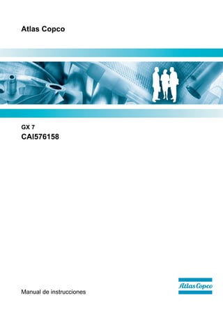 Atlas Copco
GX 7
CAI576158
Manual de instrucciones
 