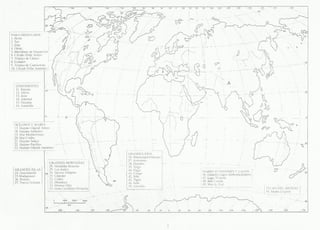Atlas de actividades de geografía