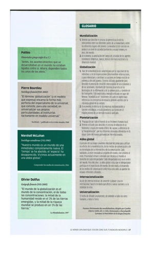 Atlas de la globalizacion