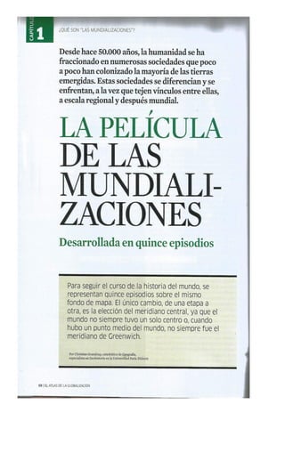 Atlas de la globalizacion