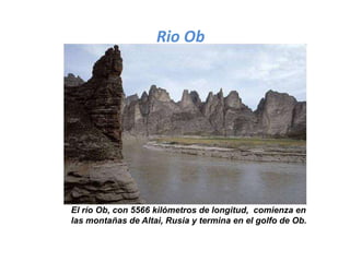 Obi Rio Mapa Atlas del rio obi irtish | PPTX
