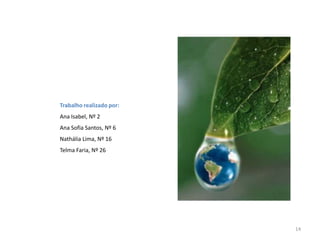 14Trabalho realizado por:Ana Isabel, Nº 2Ana Sofia Santos, Nº 6Nathália Lima, Nº 16Telma Faria, Nº 26