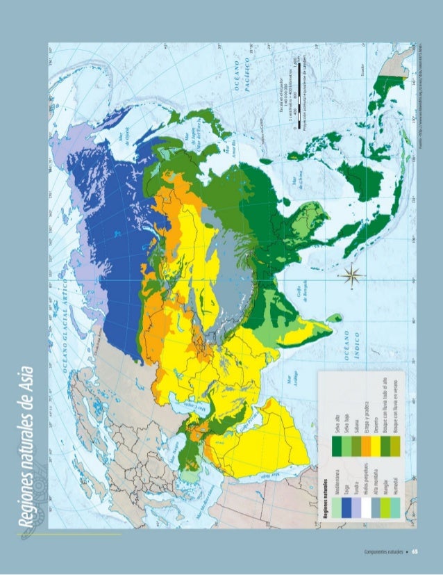 Atlas Geografia Del Mundo 5to Grado 2015 2016 Libros Sep 1