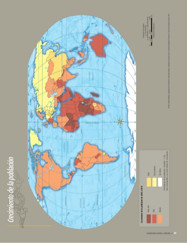 Atlas Geografia Del Mundo 5to Grado 2015 2016 Libros Sep 1