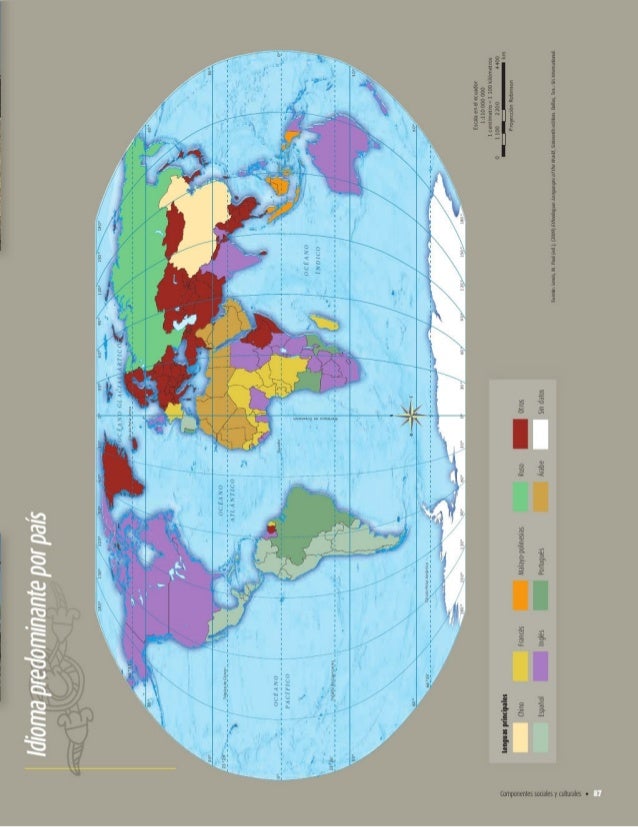 Atlas Geografia Del Mundo 5to Grado 2015 2016 Libros Sep 1