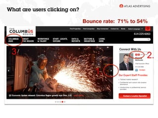 16
1.
2.3.
Bounce rate: 71% to 54%
What are users clicking on?
 