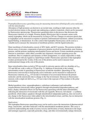 Monitoring biosafety of pharmaceutical drugs, insecticides,and other bioactive molecules to mitochondria