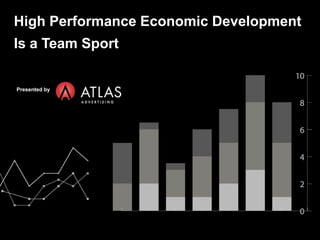 High Performance Economic Development
Is a Team Sport
Presented by
 