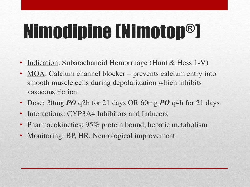 SUBARACHNOID HEMORRHAGE