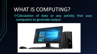 Quantitative Computers Quantum Computer-a future approach in computing | PPTX