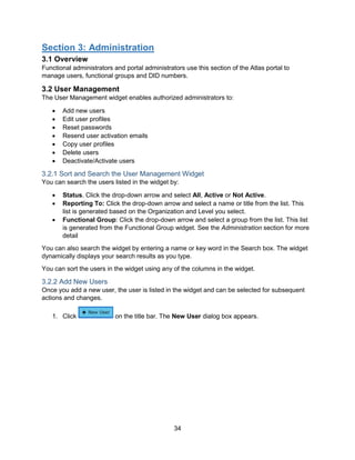 Atlas User Guide | PDF