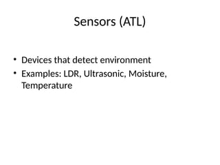 ATL_Basics_Presentation on basic electronics | PPTX
