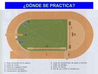 ¿DÓNDE SE PRACTICA? 
 