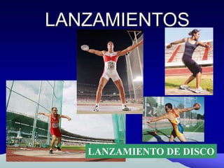 LANZAMIENTOS
LANZAMIENTO DE DISCO
 