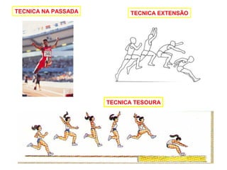 TECNICA TESOURA
TECNICA EXTENSÃOTECNICA NA PASSADA
 