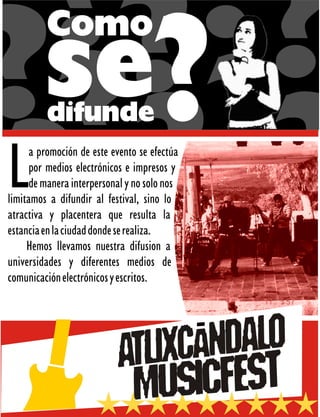 Atlixcandalo Press Kit 2011