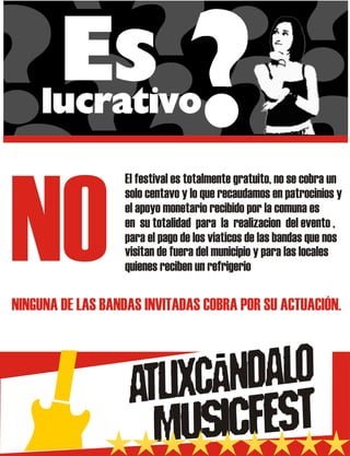 Atlixcandalo Press Kit 2011