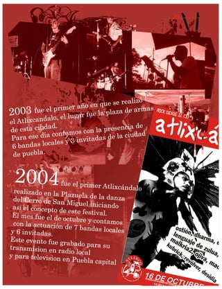 Atlixcandalo Press Kit 2011