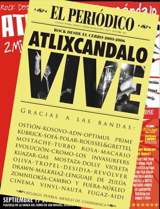 Atlixcandalo Press Kit 2011