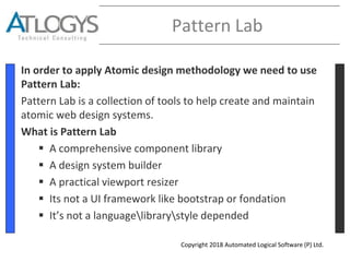 Atomic Design with PatternLabs | PDF