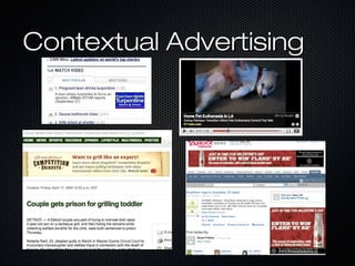 Contextual AdvertisingContextual Advertising
 