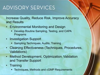 Advanced Testing Laboratory services presentation | PDF