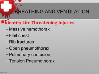 ATLS (Advance Trauma Life Support) Slide 15