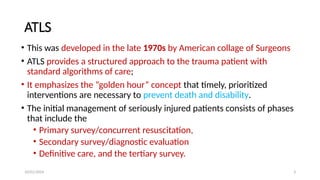 Acute Trauma Life Support in Surgery ATLS 1.pptx