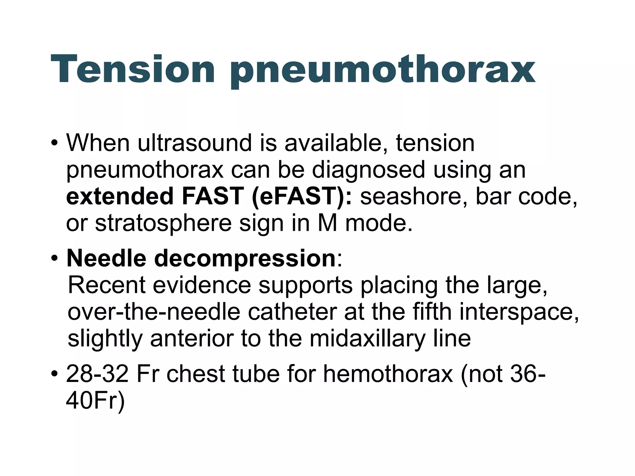 ATLS 10th Edition Compendium of Change | PDF