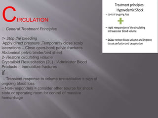 Atls (advance trauma life support) PRIMARY SURVEY | PPTX