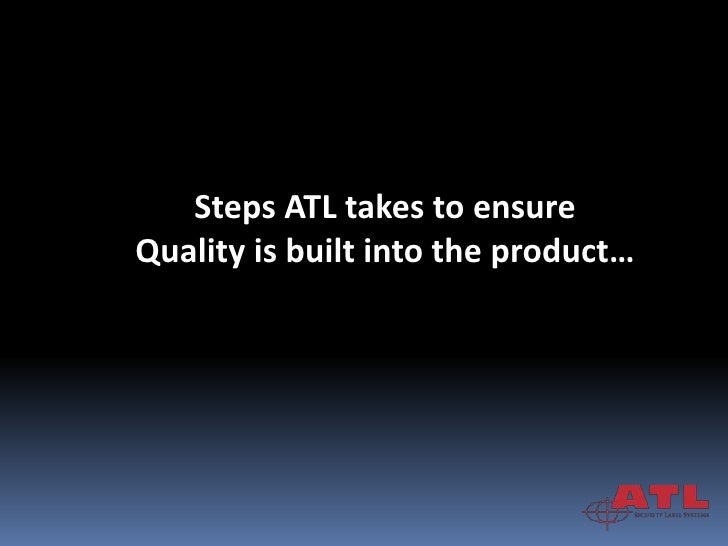 Atl Security Label Systems Slideshow