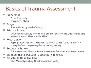 Advanced Trauma Life Support (ATLS): Comprehensive Trauma Patient ...