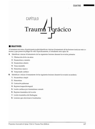 Atls programa avanzadodeapoyovitalentraumaparamédicos