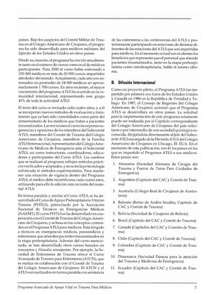 Atls programa avanzadodeapoyovitalentraumaparamédicos