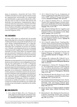 Atls programa avanzadodeapoyovitalentraumaparamédicos