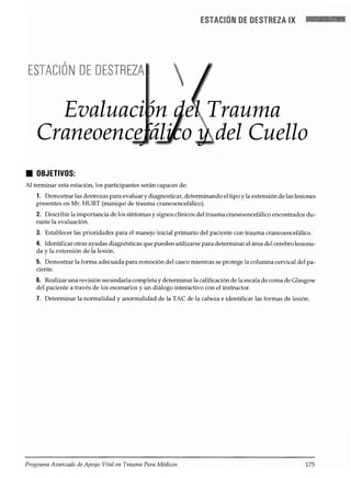 Atls programa avanzadodeapoyovitalentraumaparamédicos