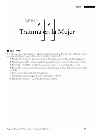 Atls programa avanzadodeapoyovitalentraumaparamédicos