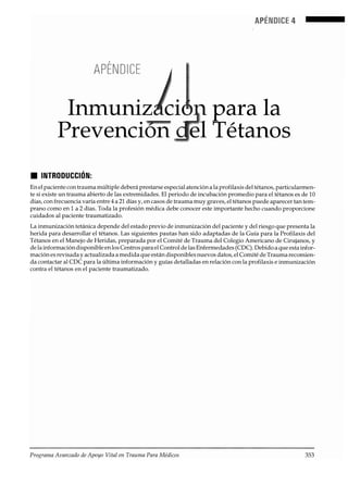 Atls programa avanzadodeapoyovitalentraumaparamédicos