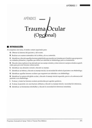 Atls programa avanzadodeapoyovitalentraumaparamédicos