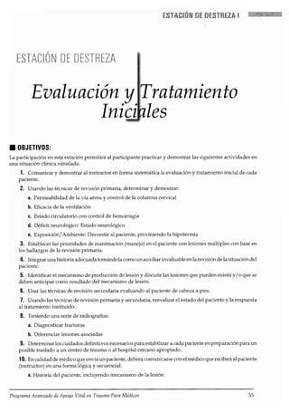 Atls programa avanzadodeapoyovitalentraumaparamédicos