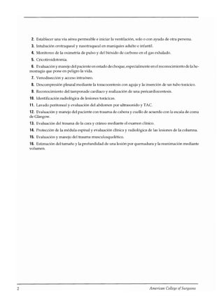 Atls programa avanzadodeapoyovitalentraumaparamédicos