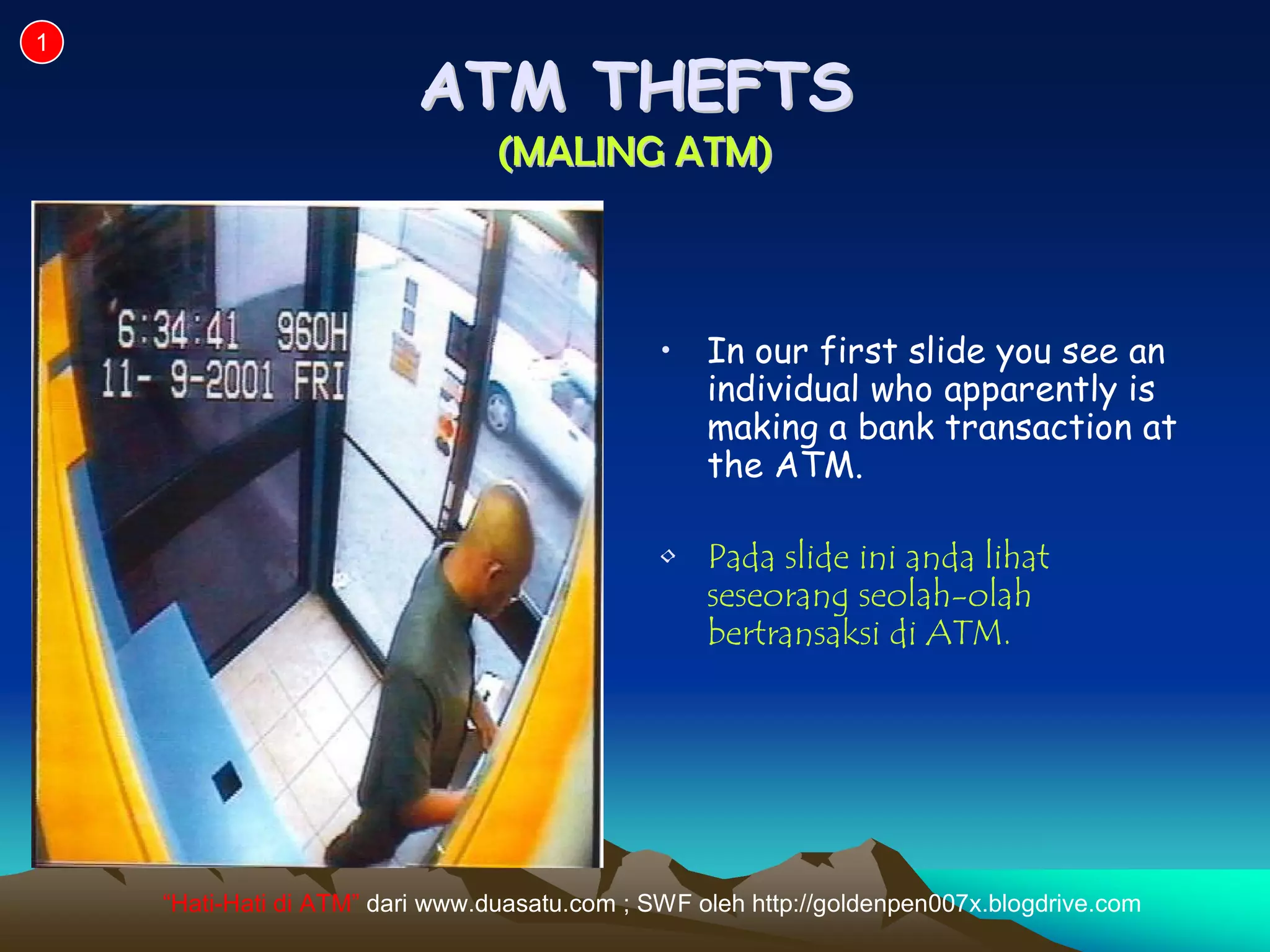 Atm Thefts