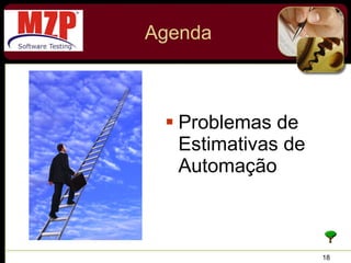 Problemas de Estimativas de Automação Agenda 