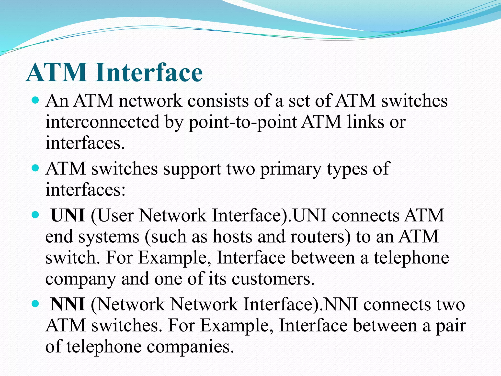 Atm devices and interfaces | PPTX