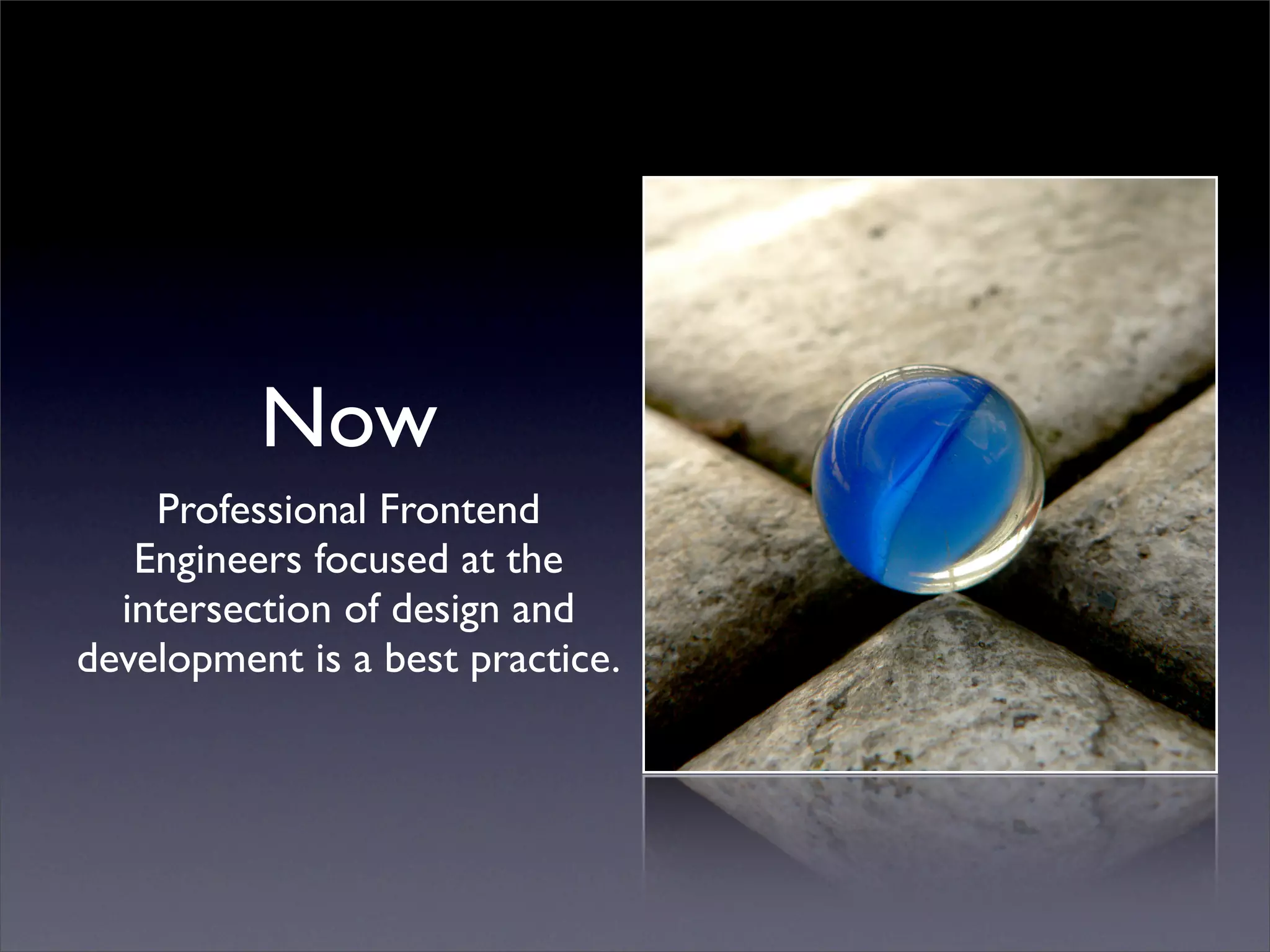 Professional Frontend Engineering