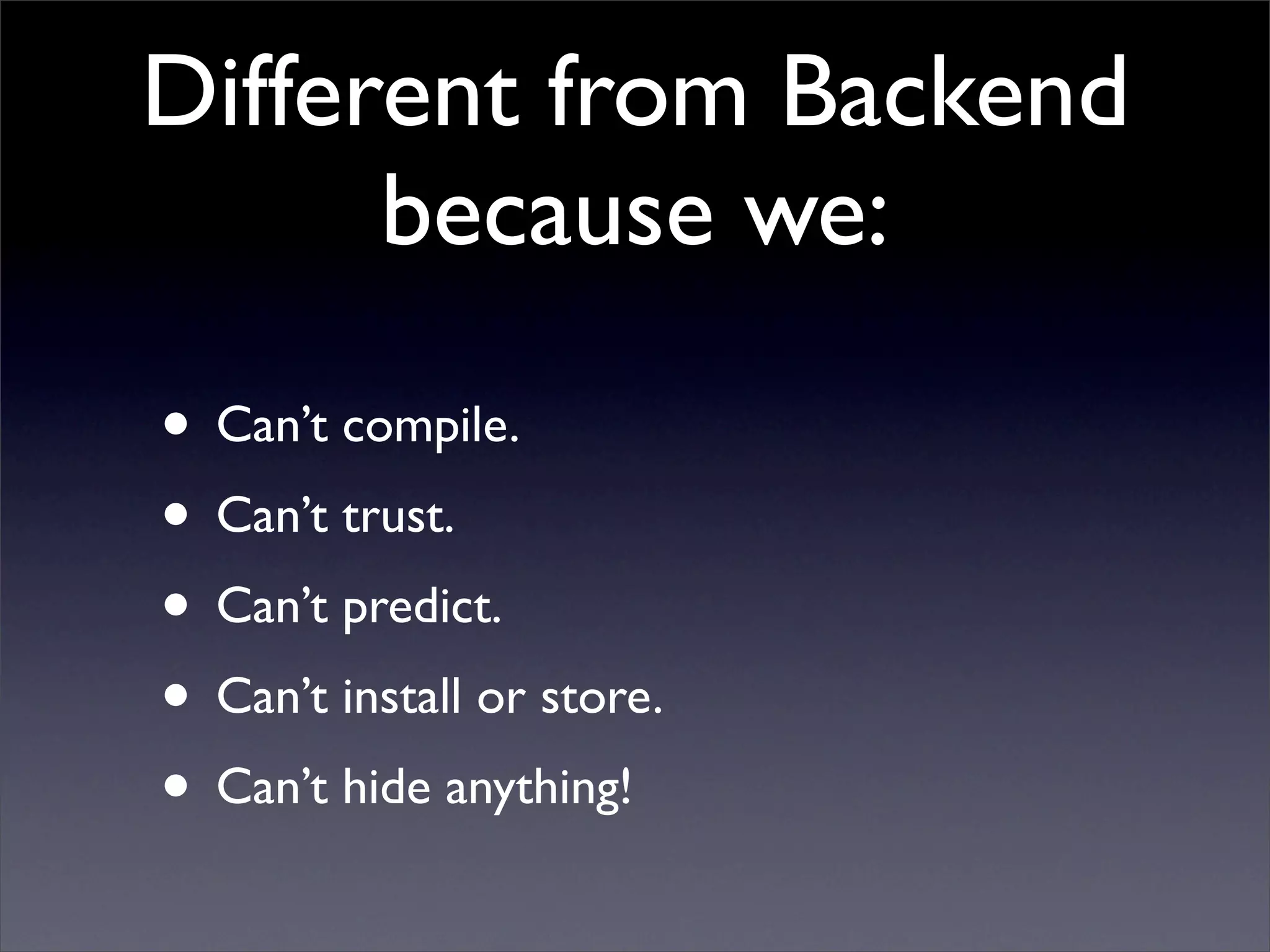 Professional Frontend Engineering