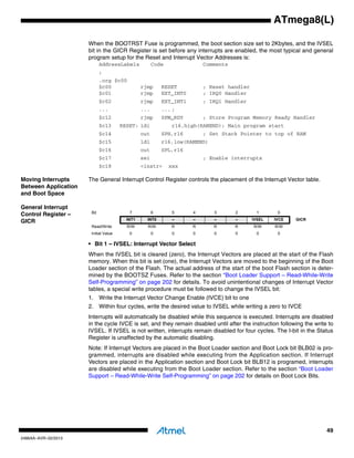 Atmel 2486-8-bit-avr-microcontroller-atmega8 l-datasheet | PDF